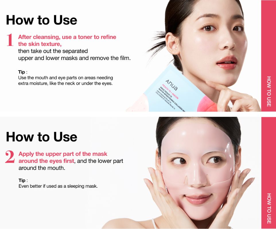 ANUA peach collagen brightening mask-rozjasnující kolagenová maska (3)